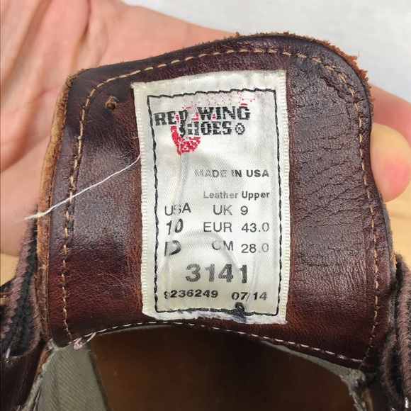 Red Wing Shoes Mens 10D 3141 Work Chukka - Picture 11 of 14